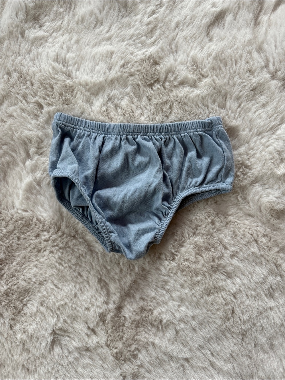 Soft Light Blue Cotton Kids Bloomers - Comfortable Everyday Shorts